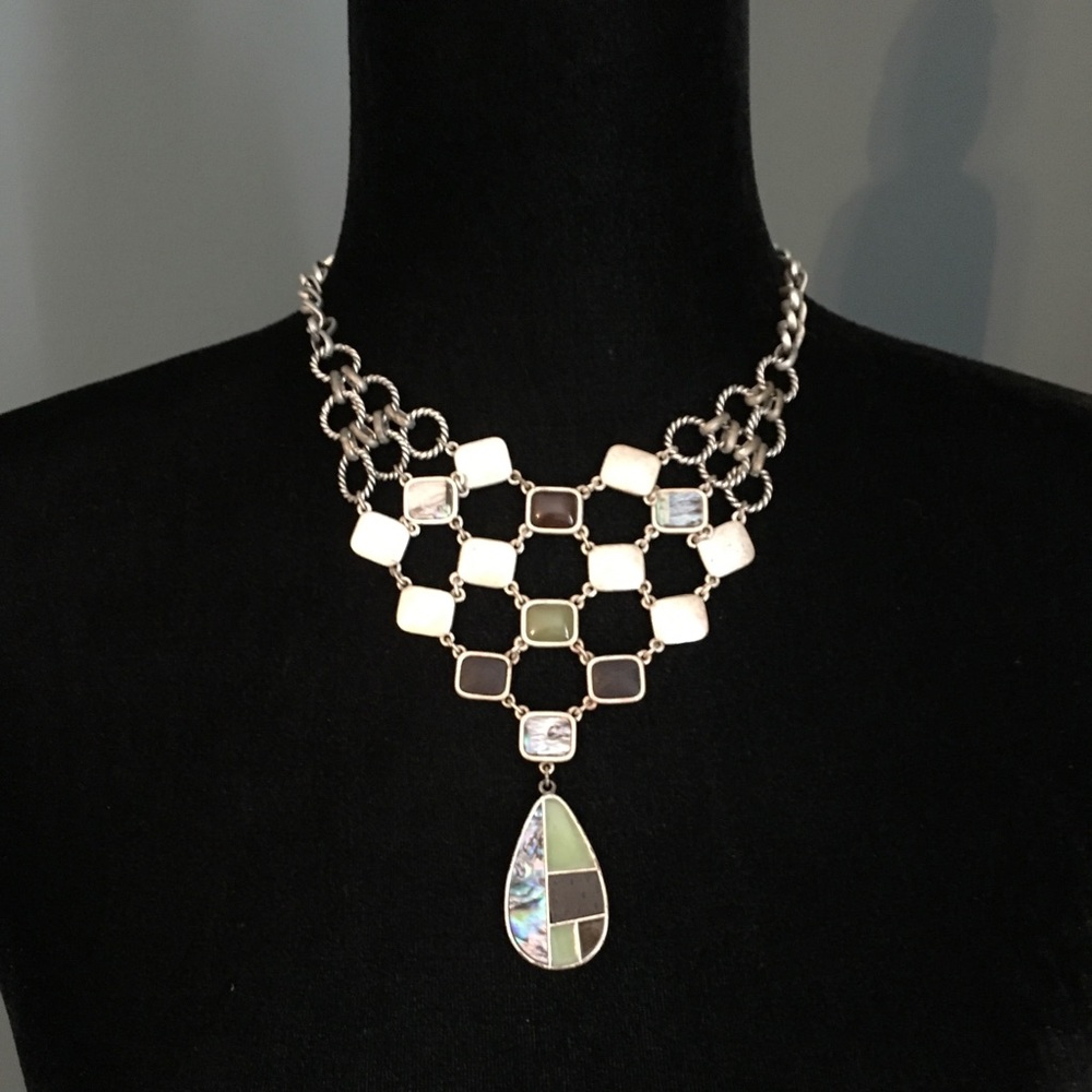 Multi colored necklace